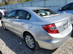 2012 Honda Civic Exl Silver vin: 19XFB2F94CE050613