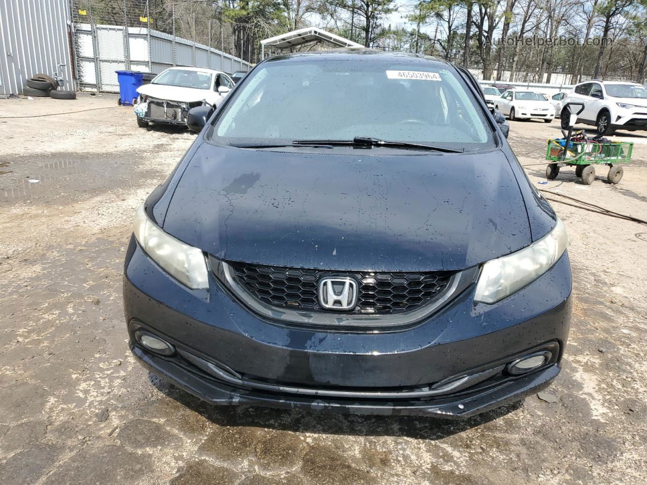 2013 Honda Civic Exl Черный vin: 19XFB2F94DE209437