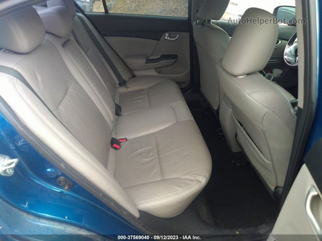 2014 Honda Civic Ex-l Blue vin: 19XFB2F94EE067043