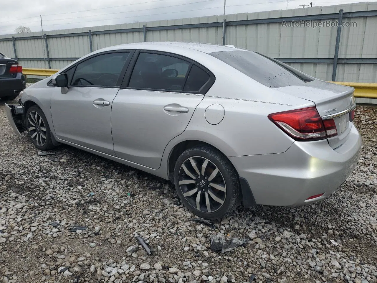 2015 Honda Civic Exl Silver vin: 19XFB2F94FE058313