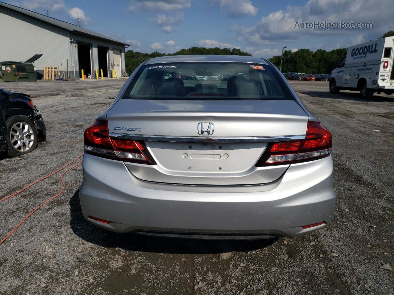 2015 Honda Civic Exl Silver vin: 19XFB2F94FE212793