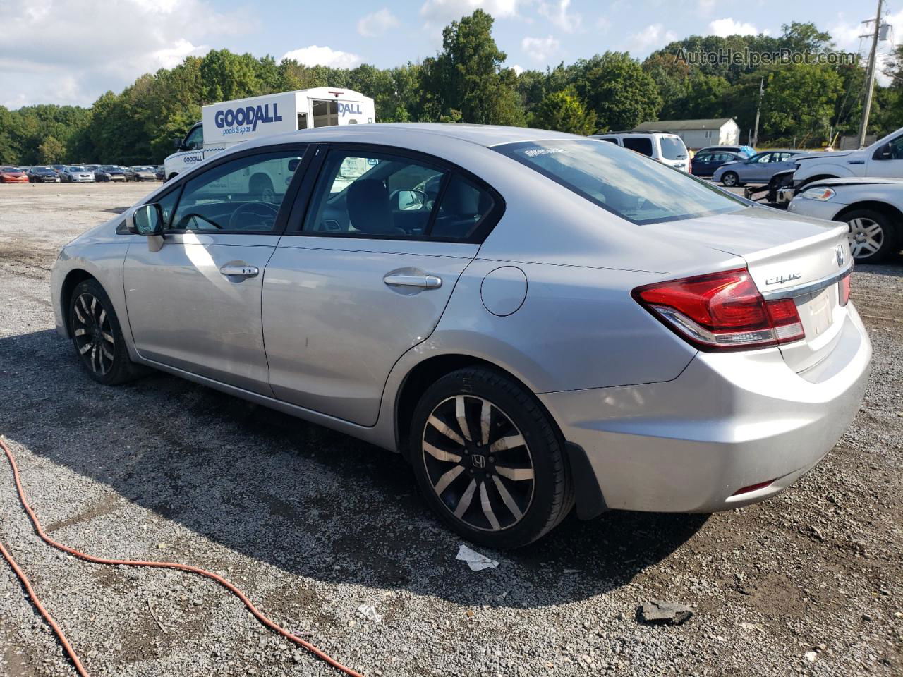 2015 Honda Civic Exl Silver vin: 19XFB2F94FE212793