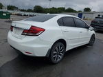 2015 Honda Civic Exl White vin: 19XFB2F94FE218299