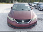 2015 Honda Civic Ex-l Maroon vin: 19XFB2F94FE231201