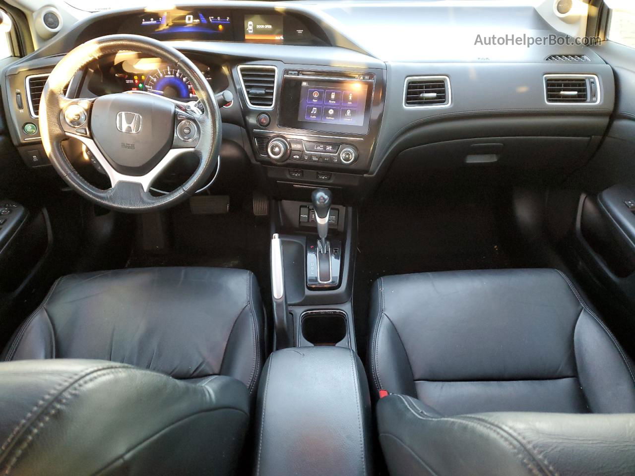 2015 Honda Civic Exl Серый vin: 19XFB2F94FE243011