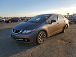 2015 Honda Civic Exl Gray vin: 19XFB2F94FE243011