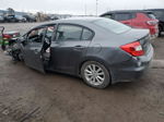 2012 Honda Civic Exl Gray vin: 19XFB2F95CE331979