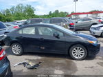 2012 Honda Civic Ex-l Black vin: 19XFB2F95CE337698