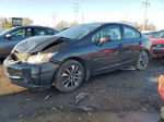 2013 Honda Civic Exl Black vin: 19XFB2F95DE061797