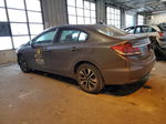 2013 Honda Civic Exl Gray vin: 19XFB2F95DE218454