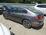 2013 Honda Civic Exl Серый vin: 19XFB2F95DE249008