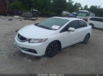 2015 Honda Civic Sedan Ex-l White vin: 19XFB2F95FE000579