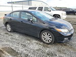 2012 Honda Civic Exl Black vin: 19XFB2F96CE050113