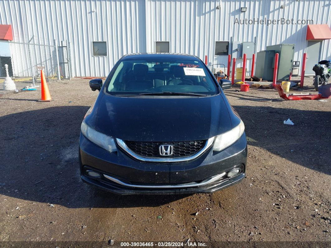 2015 Honda Civic Ex-l Black vin: 19XFB2F96FE047944