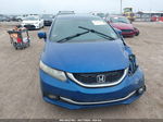 2015 Honda Civic Ex-l Blue vin: 19XFB2F96FE064310