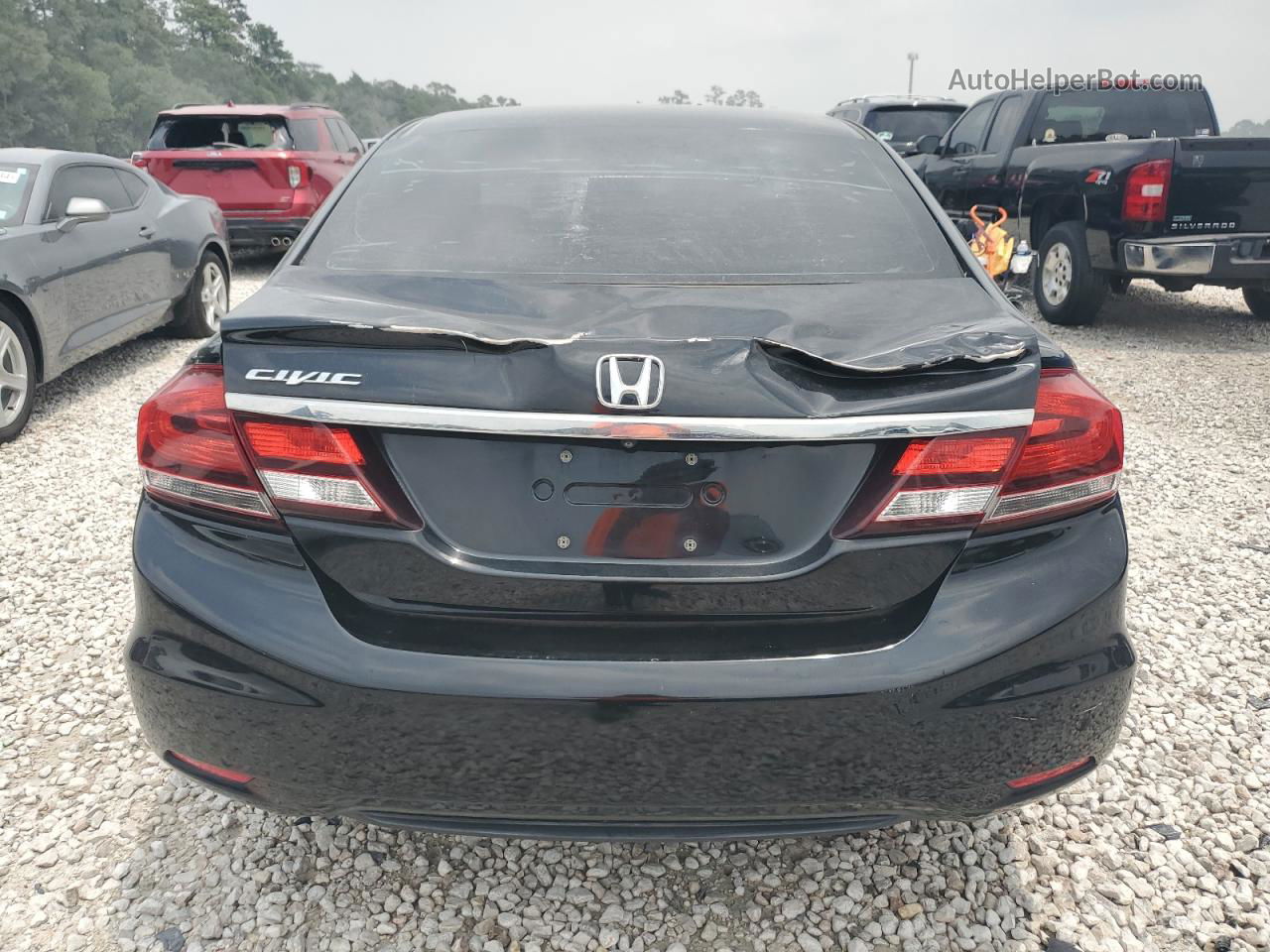 2015 Honda Civic Exl Black vin: 19XFB2F96FE089157