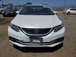 2015 Honda Civic Exl White vin: 19XFB2F96FE201052