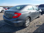 2012 Honda Civic Ex-l Gray vin: 19XFB2F97CE023664