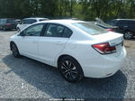 2013 Honda Civic Ex-l White vin: 19XFB2F97DE225163