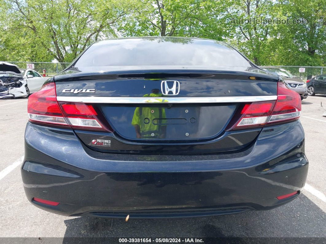 2015 Honda Civic Ex-l Black vin: 19XFB2F97FE259297