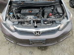 2012 Honda Civic Exl Gray vin: 19XFB2F98CE008896