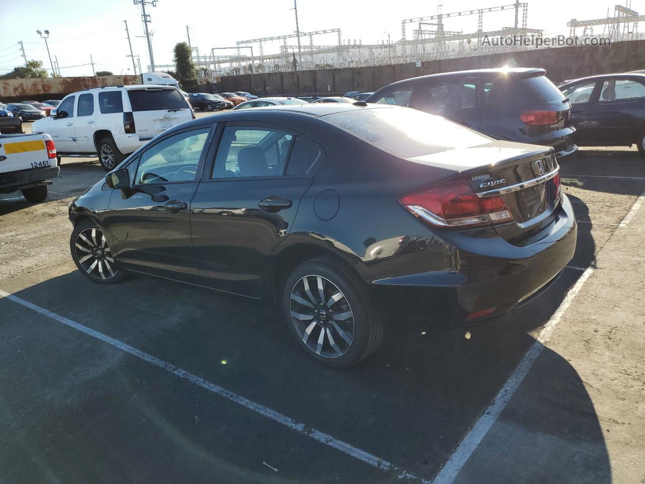 2015 Honda Civic Exl Черный vin: 19XFB2F98FE242119