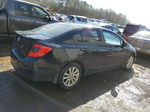 2012 Honda Civic Exl Black vin: 19XFB2F9XCE000072