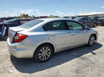 2012 Honda Civic Exl Silver vin: 19XFB2F9XCE000489