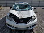 2015 Honda Civic Exl White vin: 19XFB2F9XFE038678