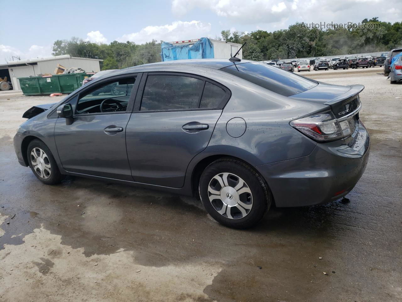 2013 Honda Civic Hybrid Charcoal vin: 19XFB4F22DE004018