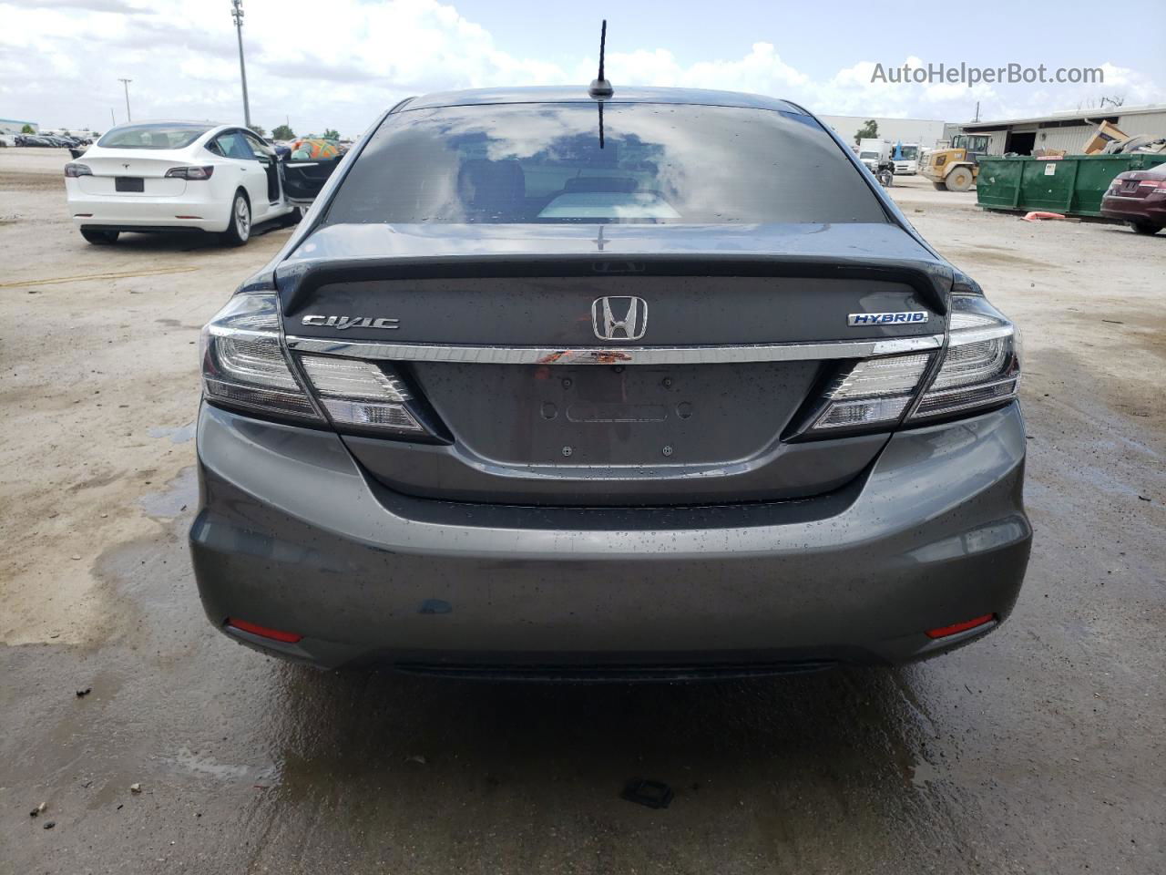 2013 Honda Civic Hybrid Charcoal vin: 19XFB4F22DE004018