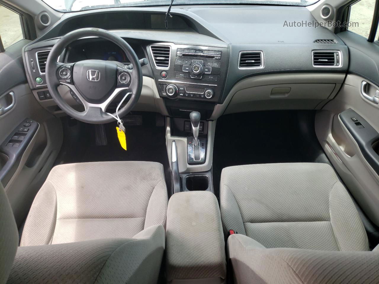 2013 Honda Civic Hybrid Угольный vin: 19XFB4F22DE004018