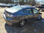 2013 Honda Civic Hybrid Gray vin: 19XFB4F2XDE200174