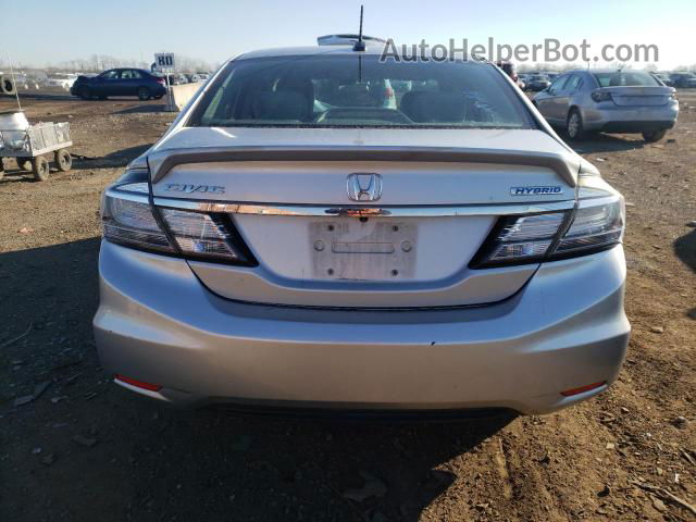 2013 Honda Civic Hybrid L Серебряный vin: 19XFB4F34DE000075