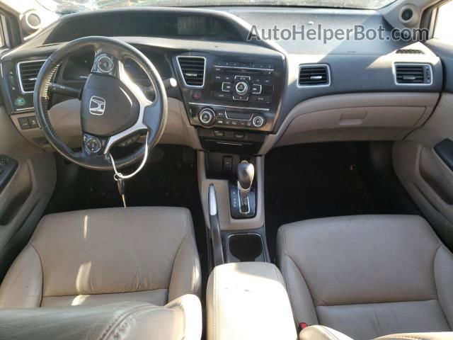 2013 Honda Civic Hybrid L Серебряный vin: 19XFB4F34DE000075