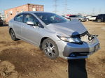 2013 Honda Civic Hybrid L Серебряный vin: 19XFB4F34DE000075