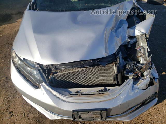 2013 Honda Civic Hybrid L Серебряный vin: 19XFB4F34DE000075