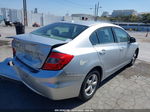 2012 Honda Civic Natural Gas Silver vin: 19XFB5F53CE001157