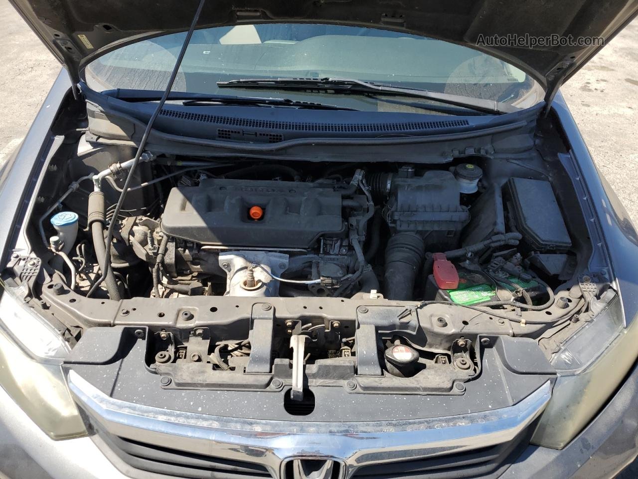 2012 Honda Civic Natural Gas Угольный vin: 19XFB5F5XCE001785