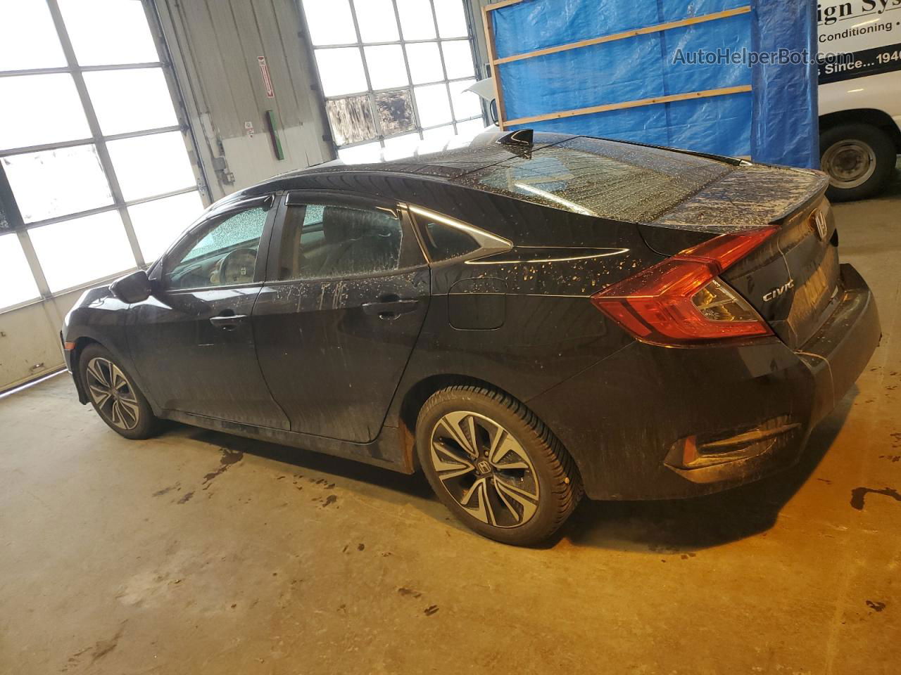 2017 Honda Civic Ex Черный vin: 19XFC1E37HE017486