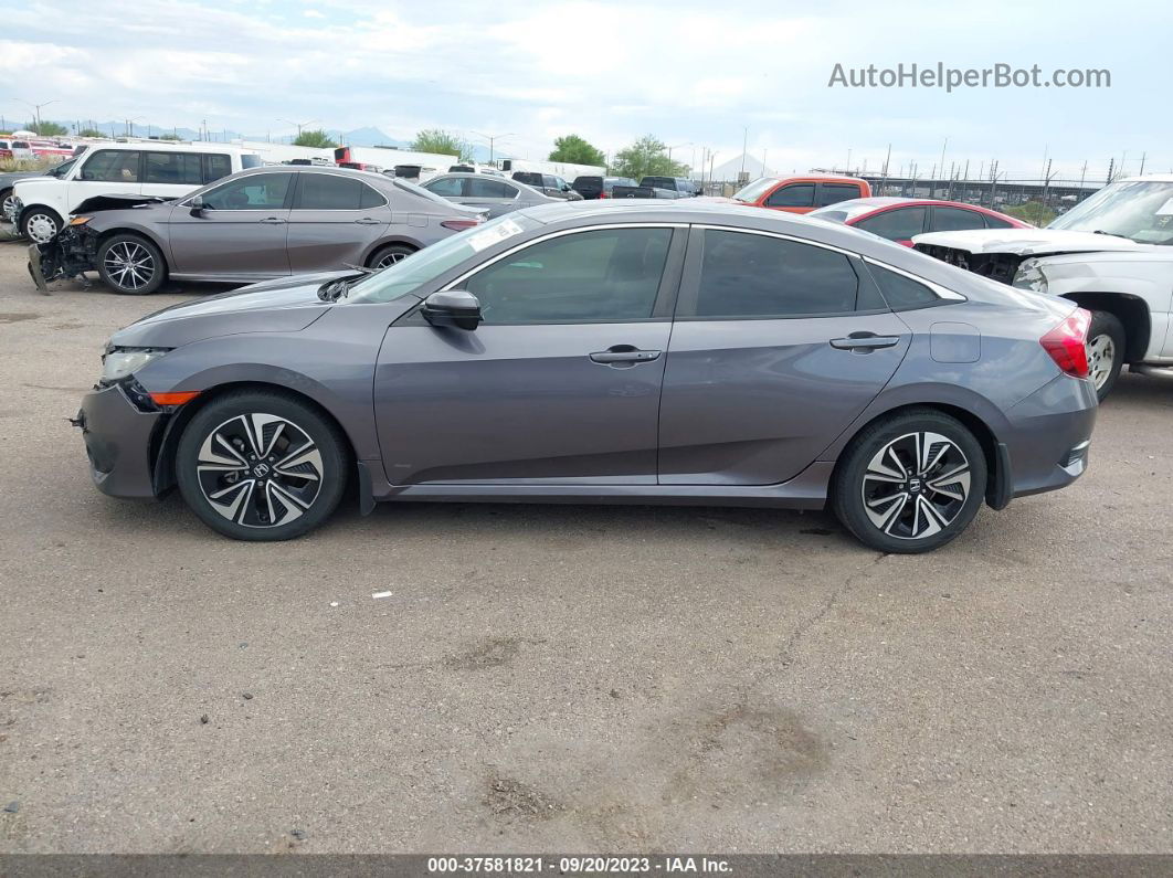 2017 Honda Civic Sedan Ex-t Оловянный vin: 19XFC1E37HE023000