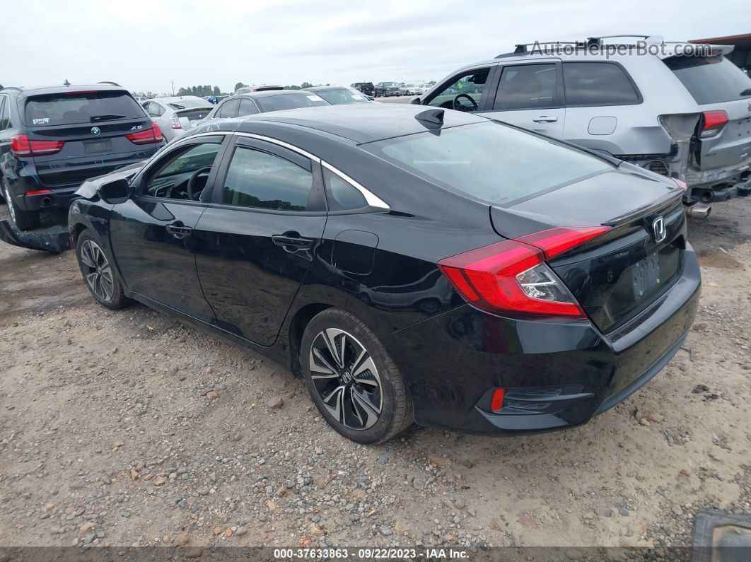 2017 Honda Civic Sedan Ex-t Черный vin: 19XFC1E38HE030635