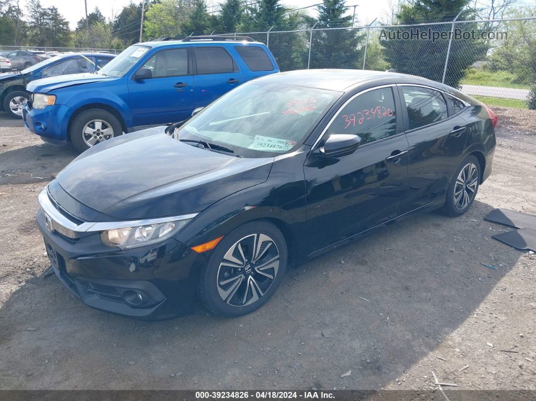 2017 Honda Civic Ex-t Black vin: 19XFC1F30HE203272