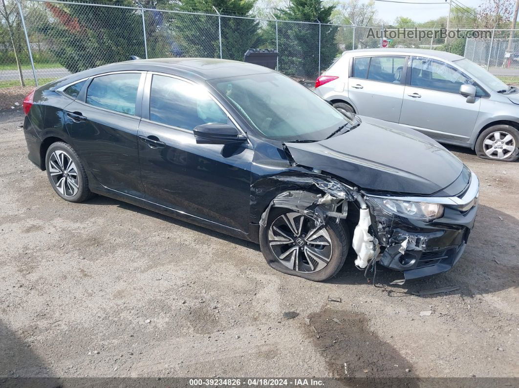 2017 Honda Civic Ex-t Black vin: 19XFC1F30HE203272