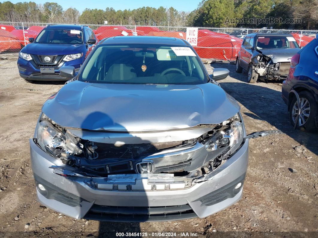 2017 Honda Civic Ex-t Silver vin: 19XFC1F30HE205751