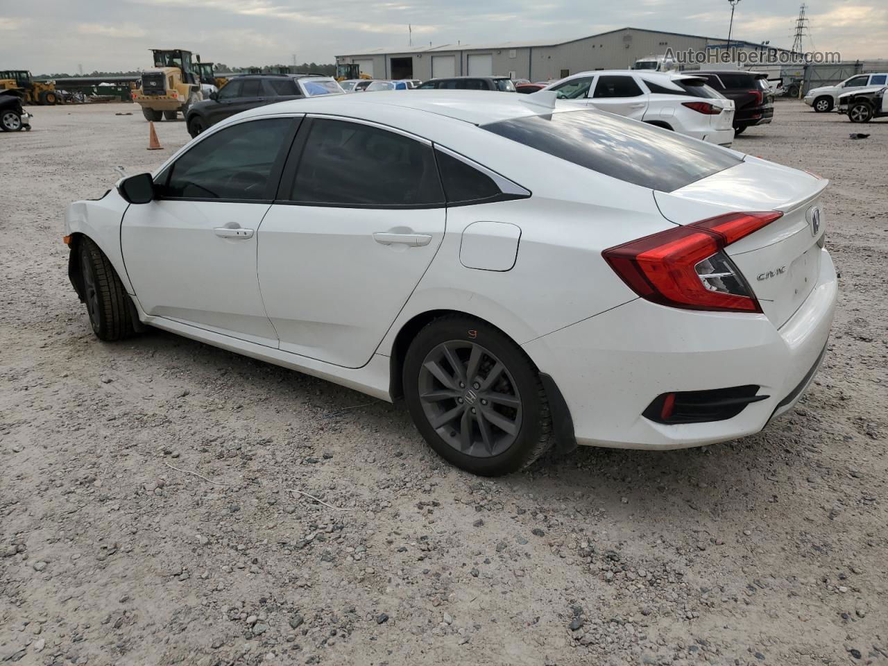 2020 Honda Civic Ex Белый vin: 19XFC1F30LE004019