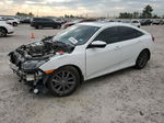 2020 Honda Civic Ex White vin: 19XFC1F30LE004019