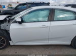 2020 Honda Civic Ex White vin: 19XFC1F30LE204821