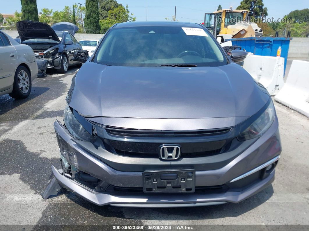 2020 Honda Civic Ex Gray vin: 19XFC1F30LE216192