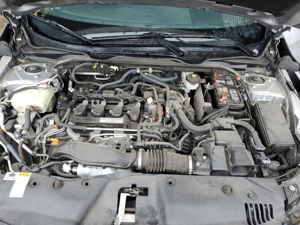 2016 Honda Civic Ex Серебряный vin: 19XFC1F31GE018968